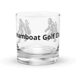 Steamboat Golf Club “Bigfoot’s Nightcap” Rocks Glass